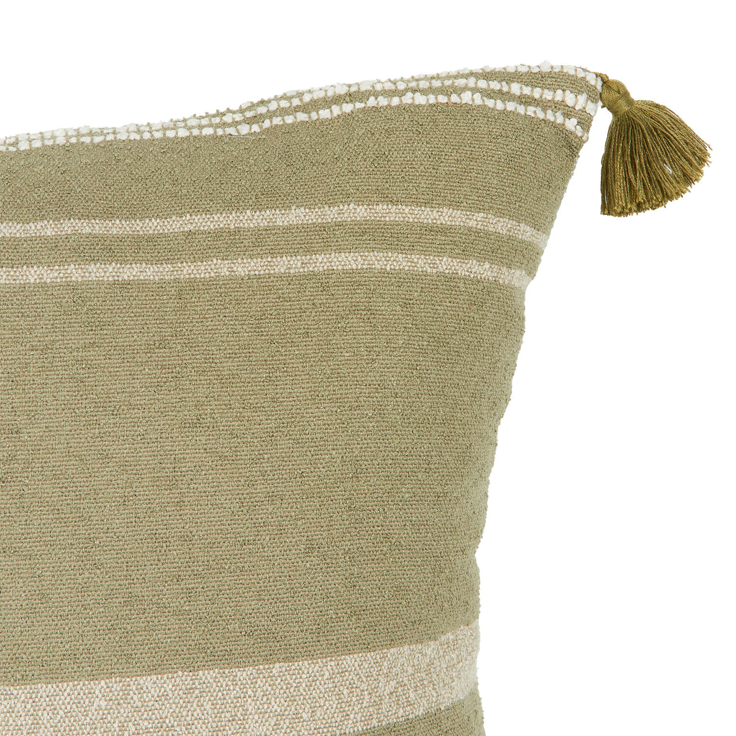 Osbourne Check Cushion Green Image 3