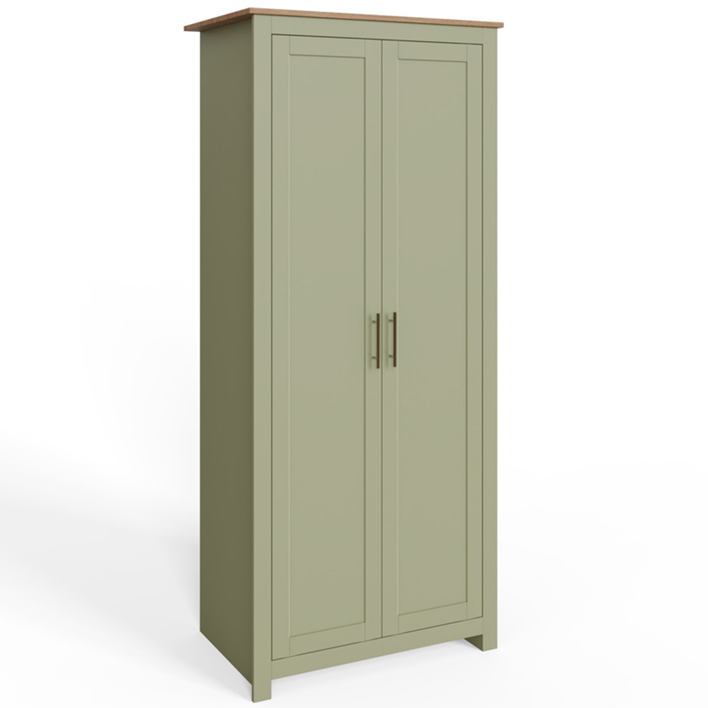 GFW Lancaster Sage Green 3 Piece Bedroom Furniture Set Image 2