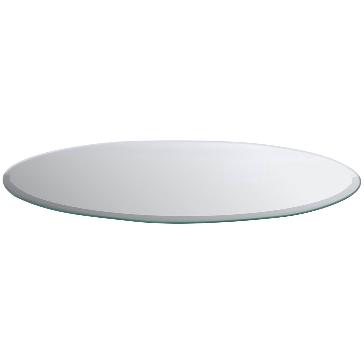 Round Mirror Finish Candle Holder Silver Image 3