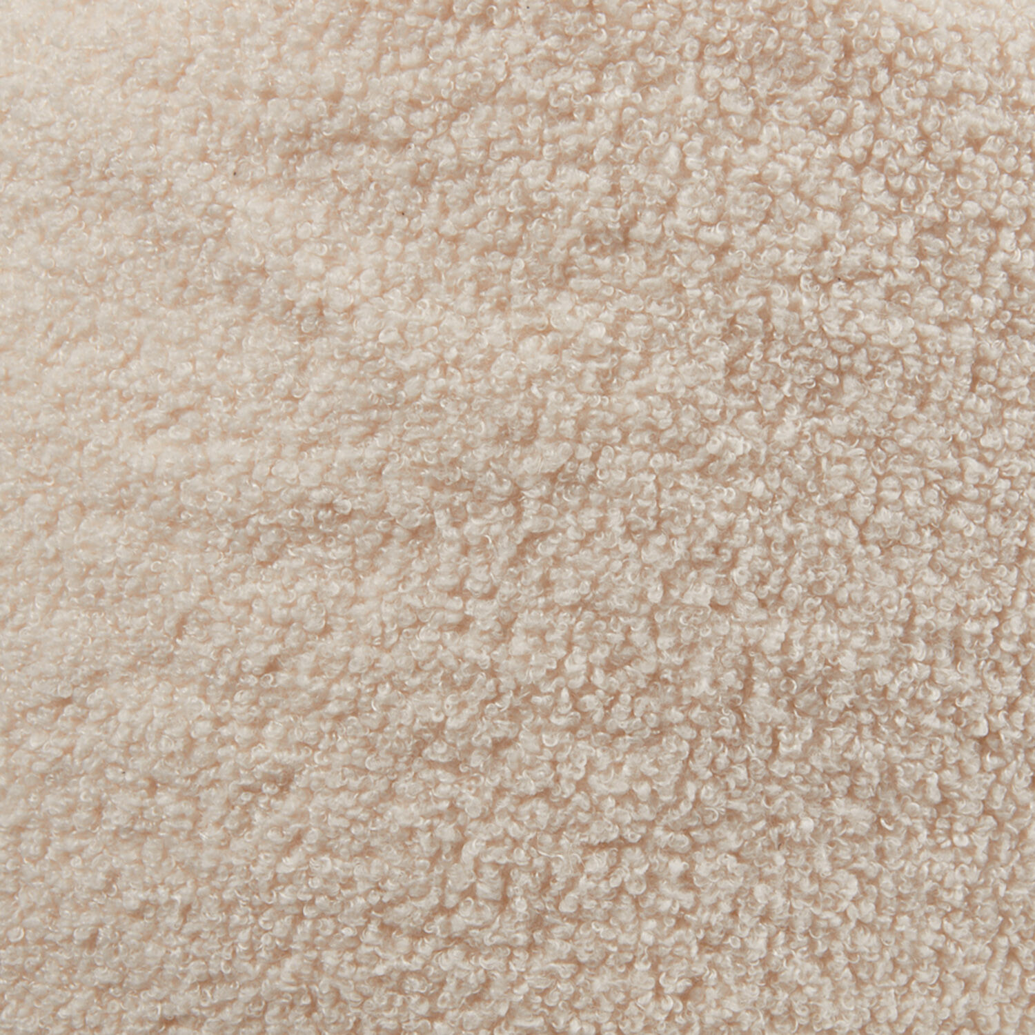 Boucle Bean Bag Ivory - Ivory Image 4