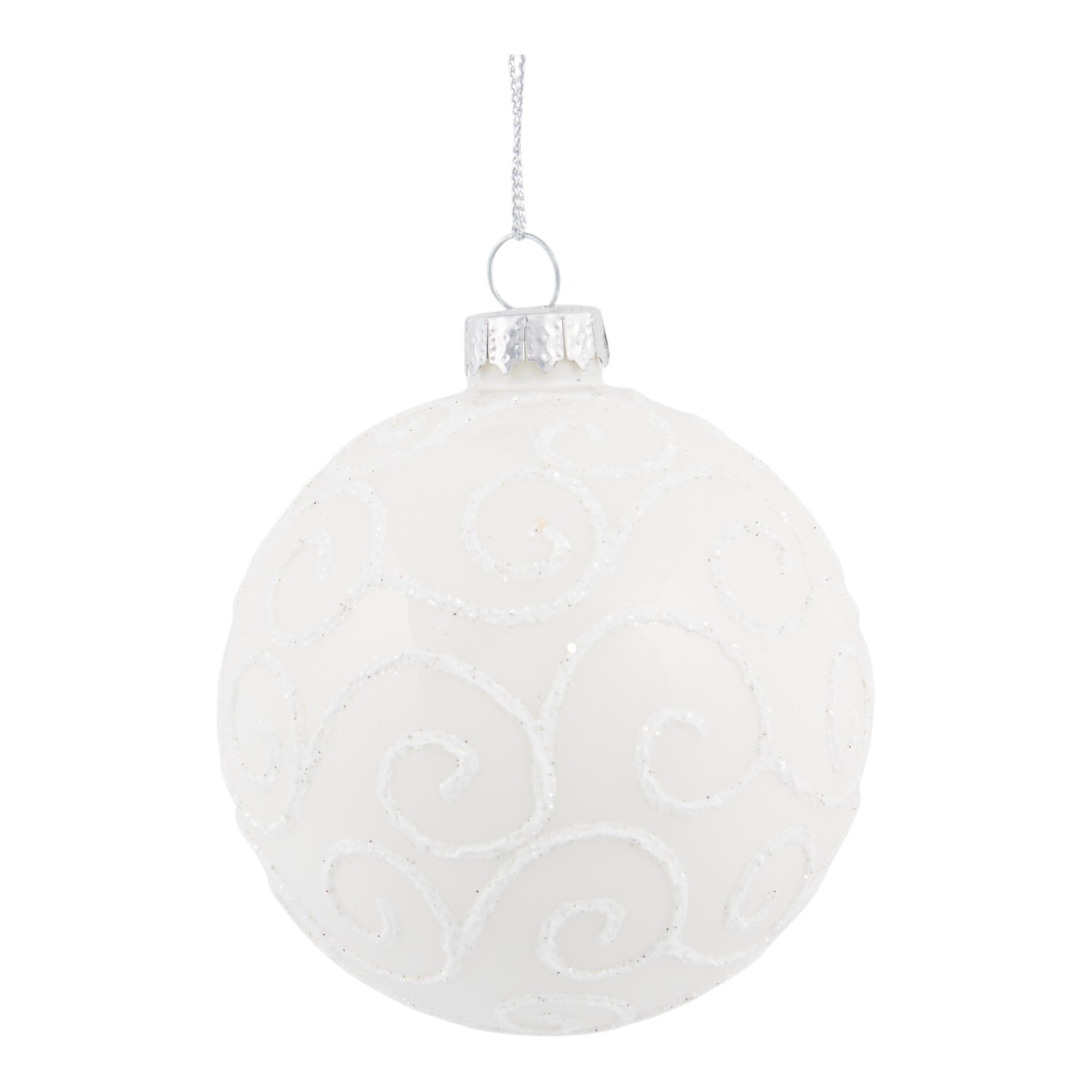 Glitter Swirly Bauble Image 2