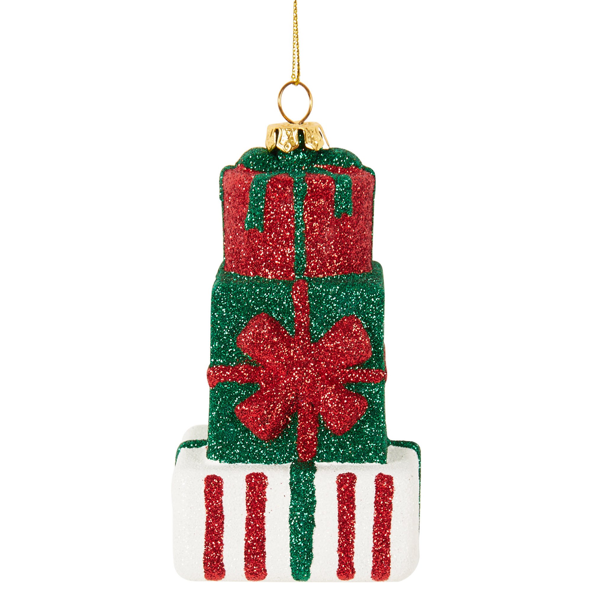 Christmas Glitter Presents Decoration Image 2