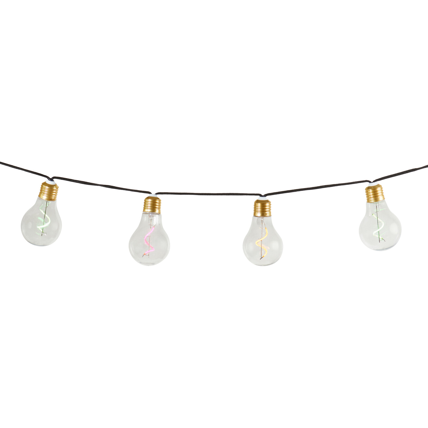 10 LED Neon Bulb String Light Image 2