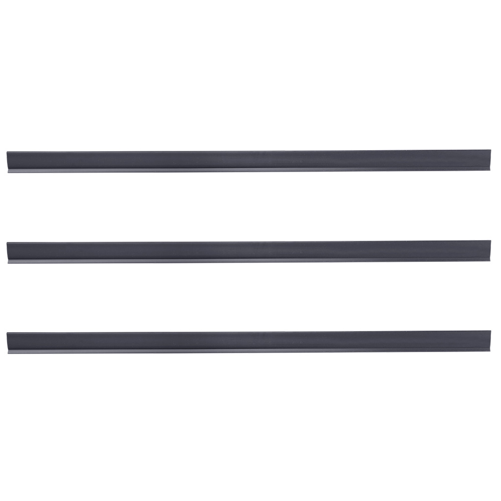 Living and Home 100 x 4.5cm 3 Piece Grey Privacy Screen Panel Slat Strips Image 6