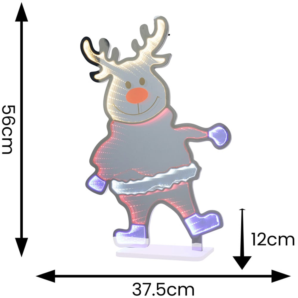 ValueLights Ronnie Reindeer Infinity Style LED Christmas Decoration Image 5