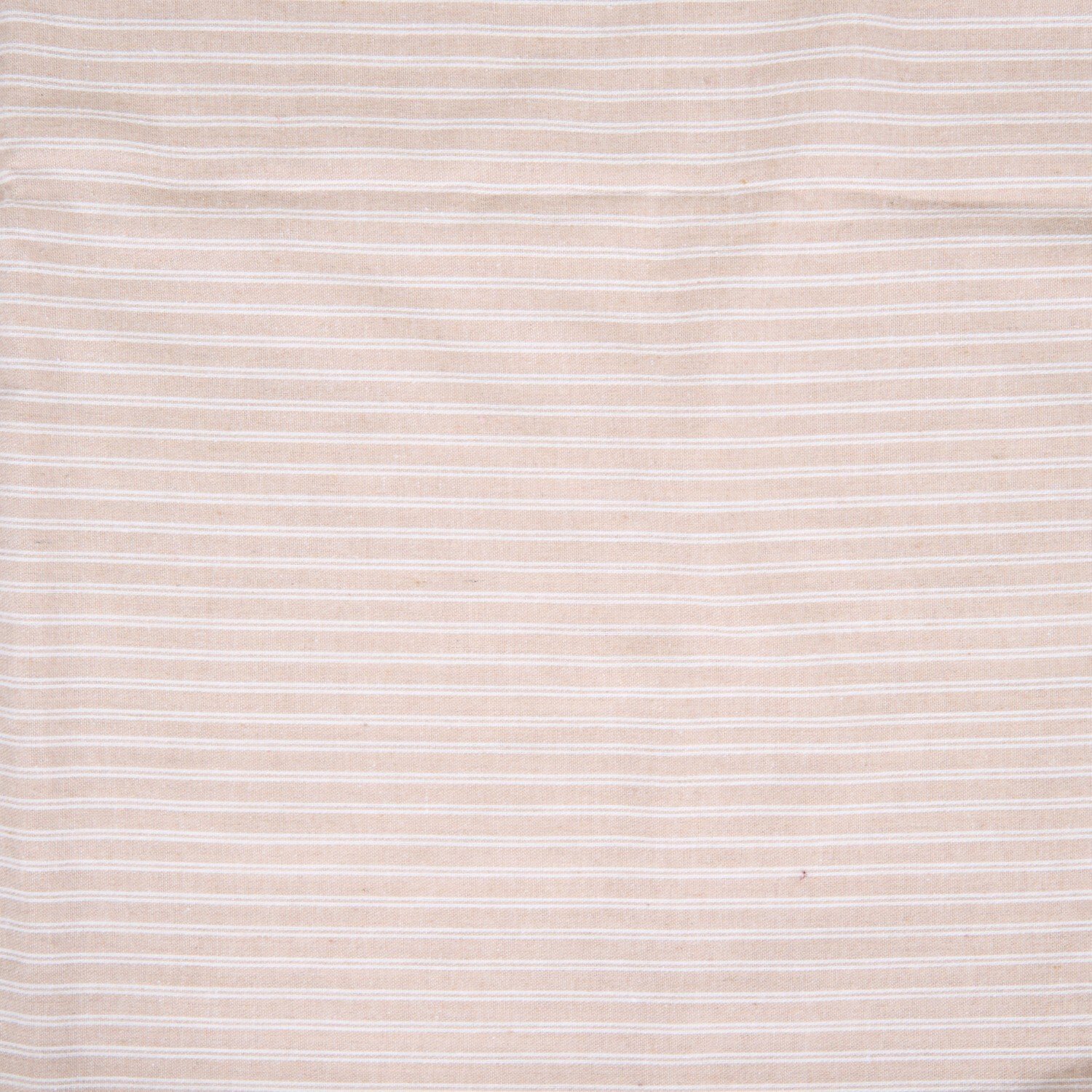 Stripe Tablecloth Beige and White Image 3