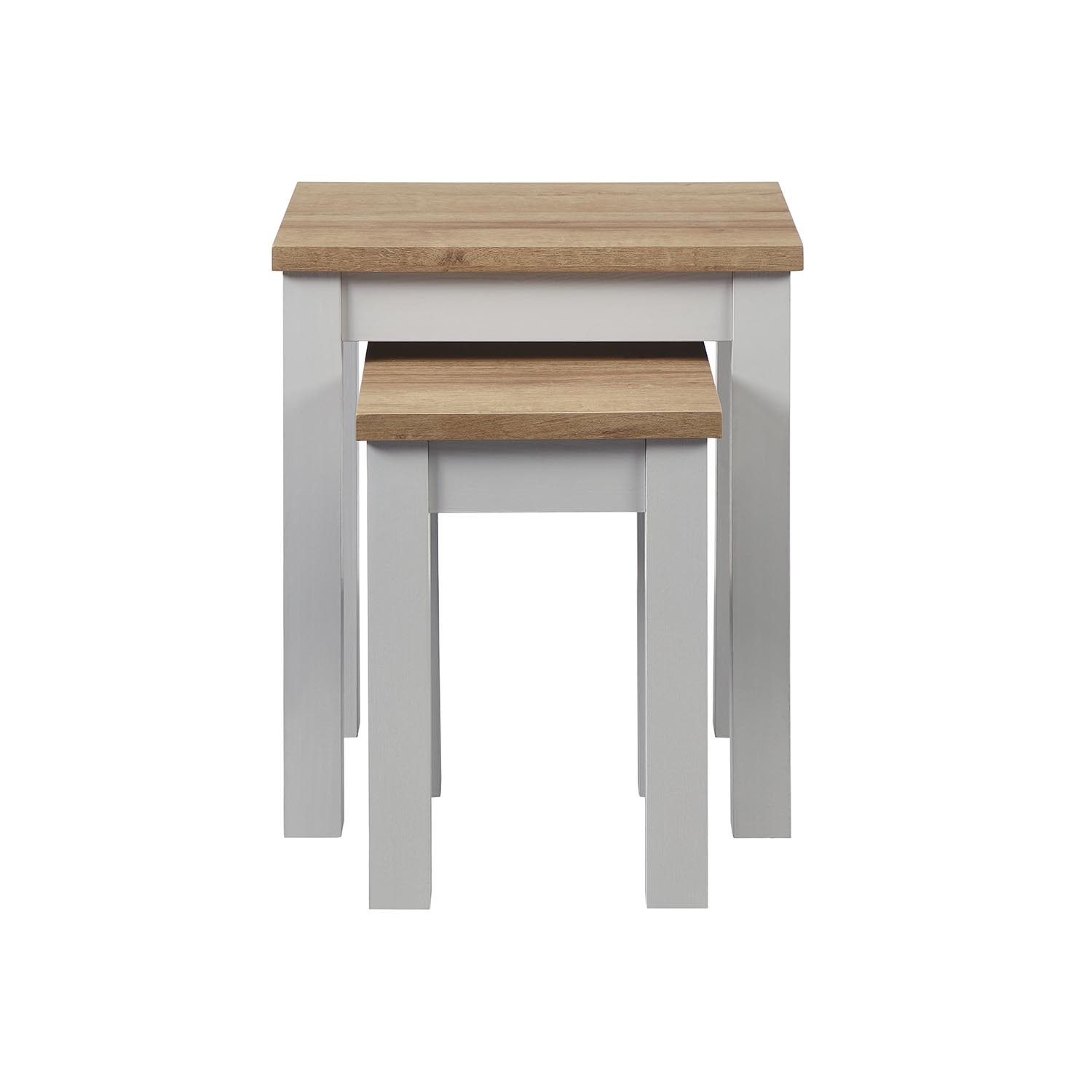 Cambridge Grey Nest of Tables Set of 2 Image 2