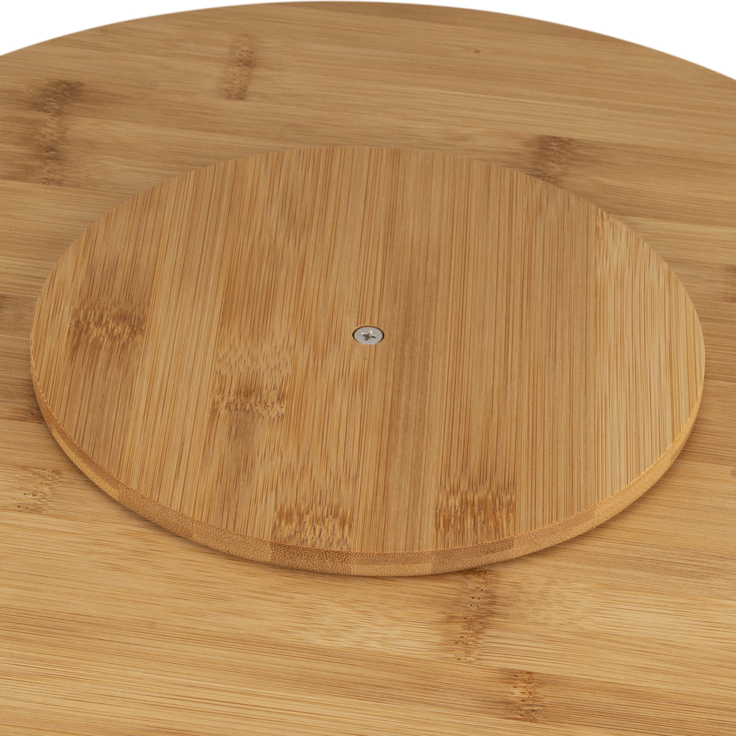 Large Bamboo Lazy Susan Image 5
