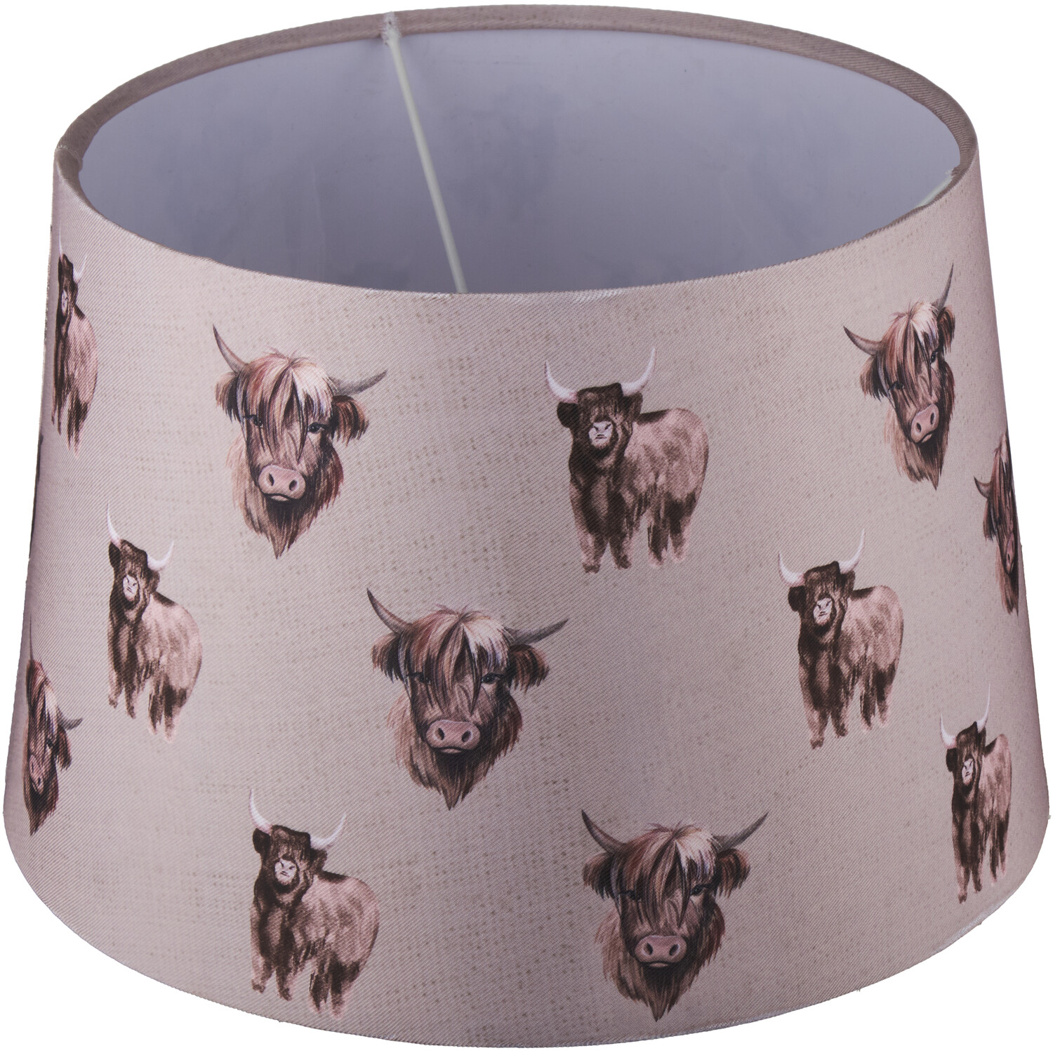 Highland Cow Tapered Shade - Brown Image 4