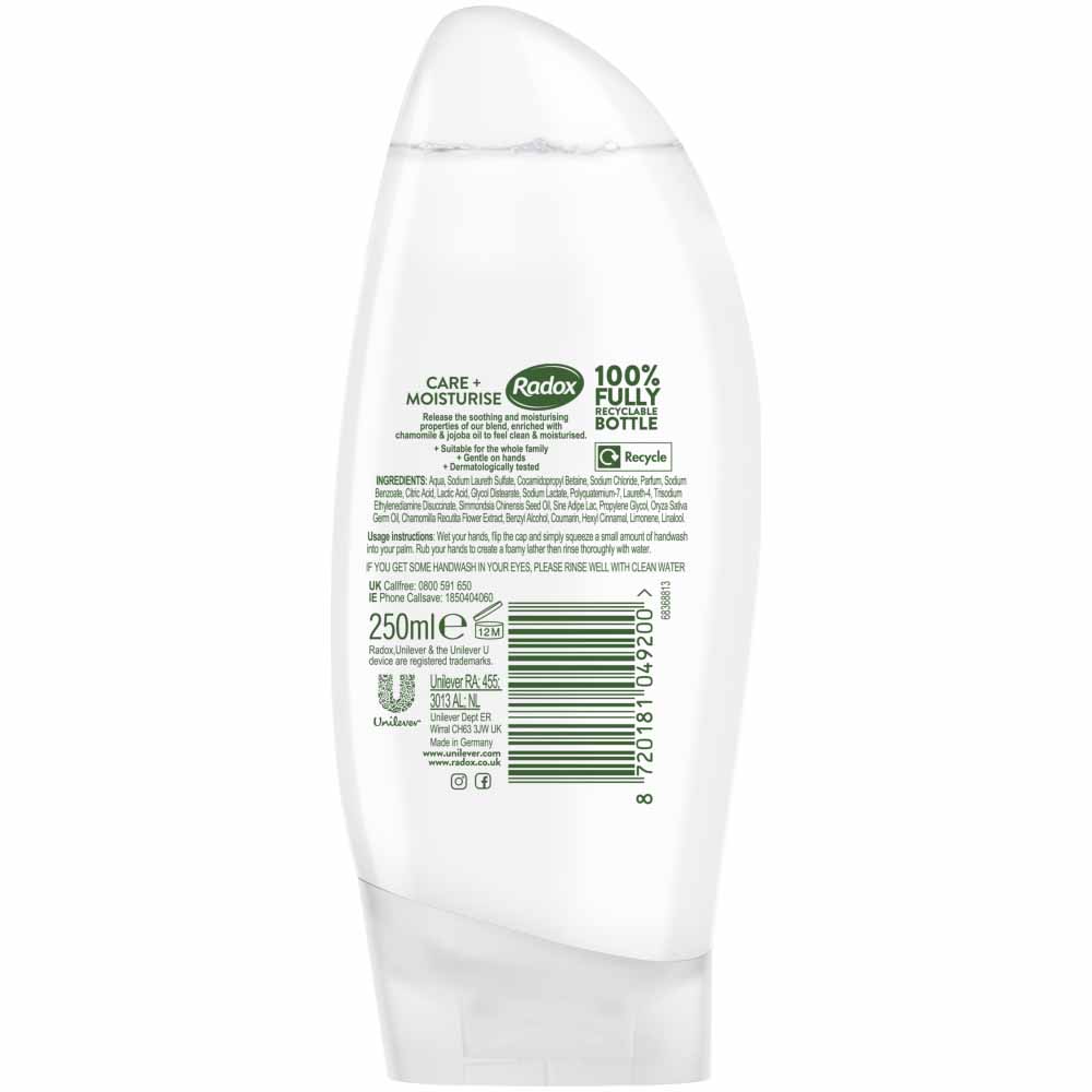 Radox Antibac Moist 250ml Image 3
