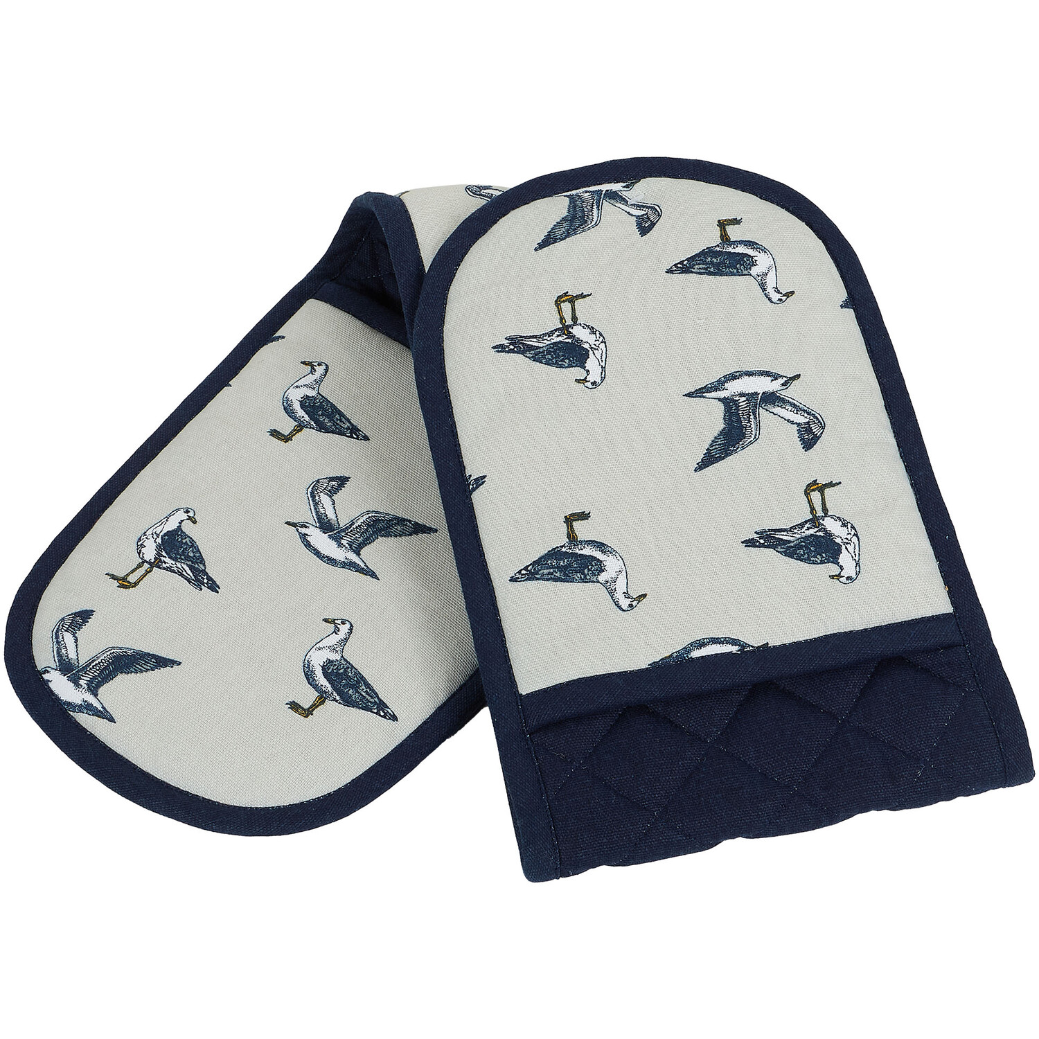Seagull Double Oven Glove - Blue Image 3