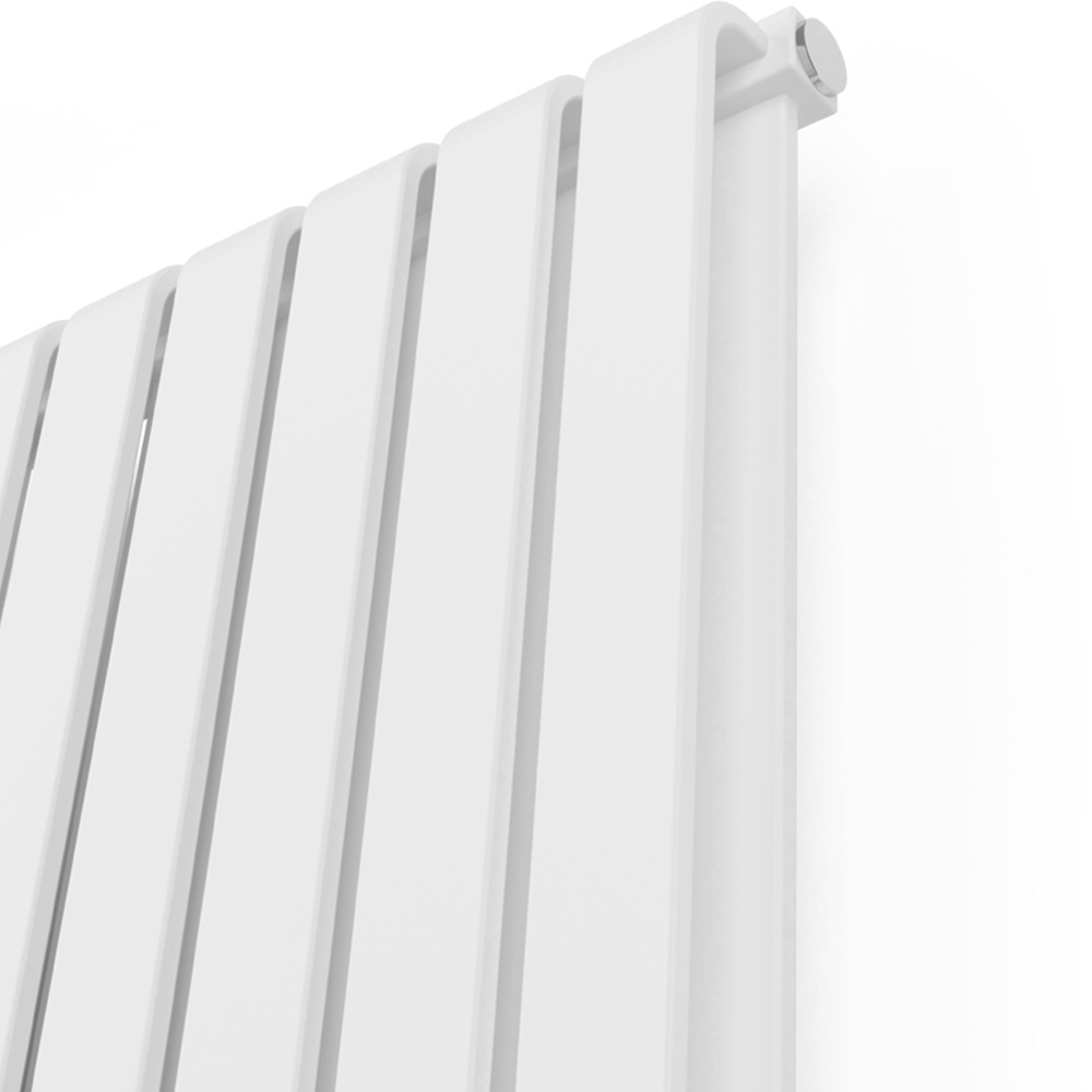 Terma Warp Room 3870 BTU Matt White Radiator 1800 x 395mm Image 5