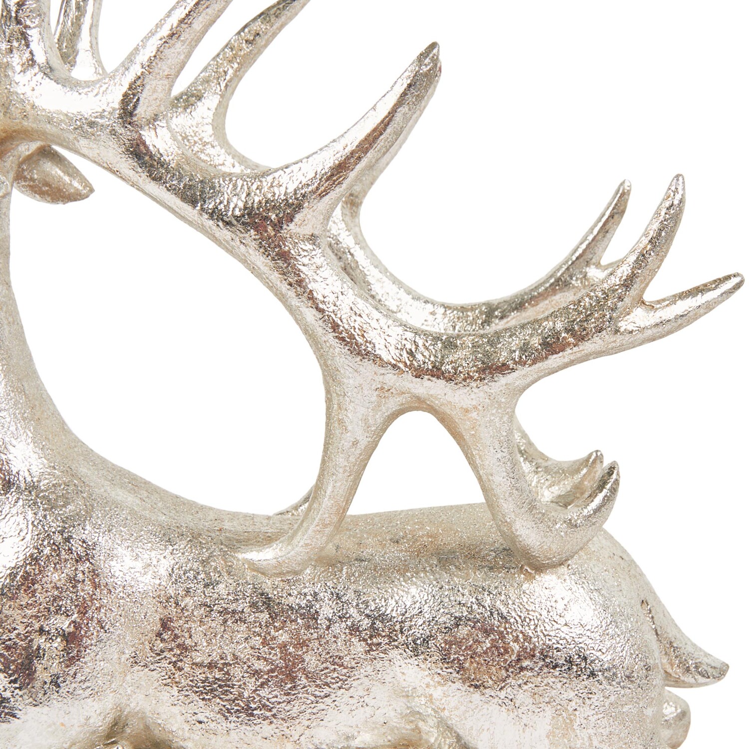 Ornate Reindeer Bottle Holder - Silver Image 4