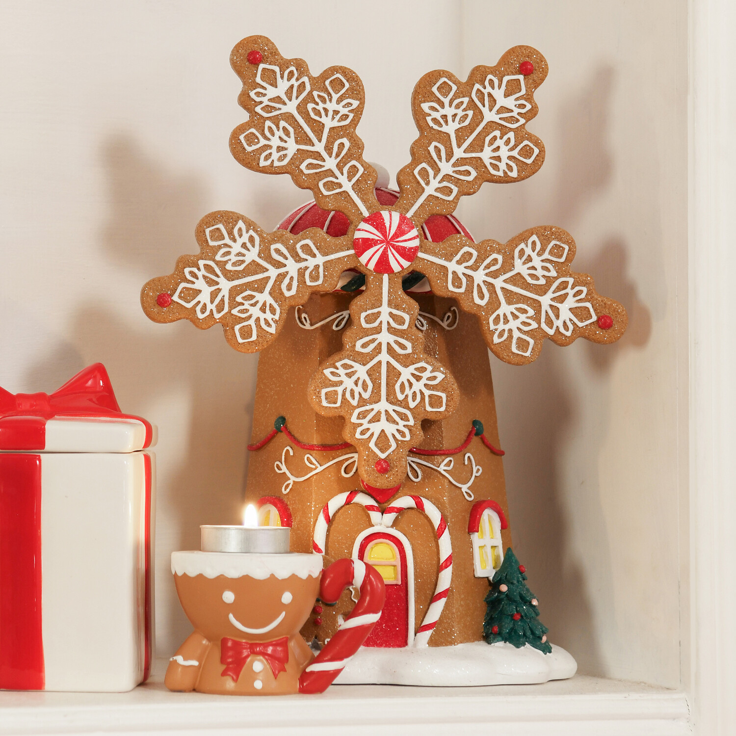 Gingerbread Windmill Decoration Image 2