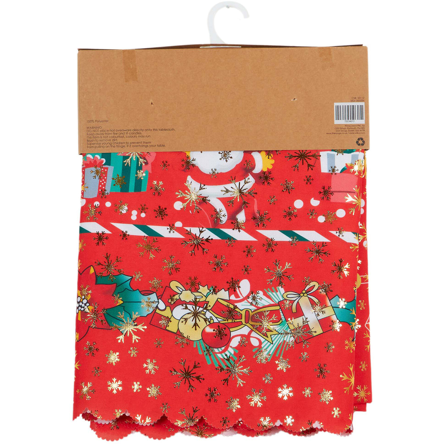 Christmas Bells Tablecloth Image 6