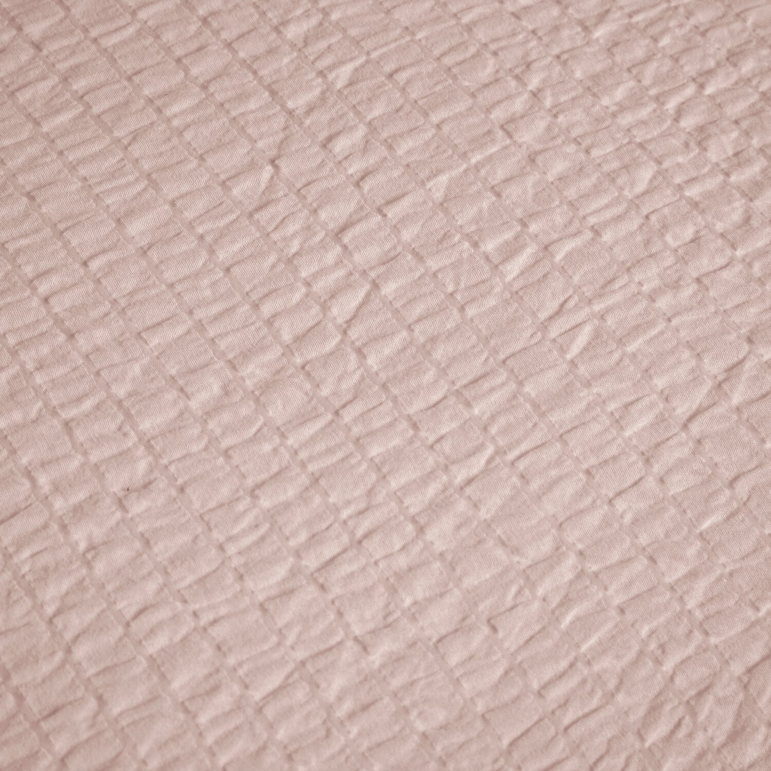Seersucker Washable Duvet Set Blush King Image 3