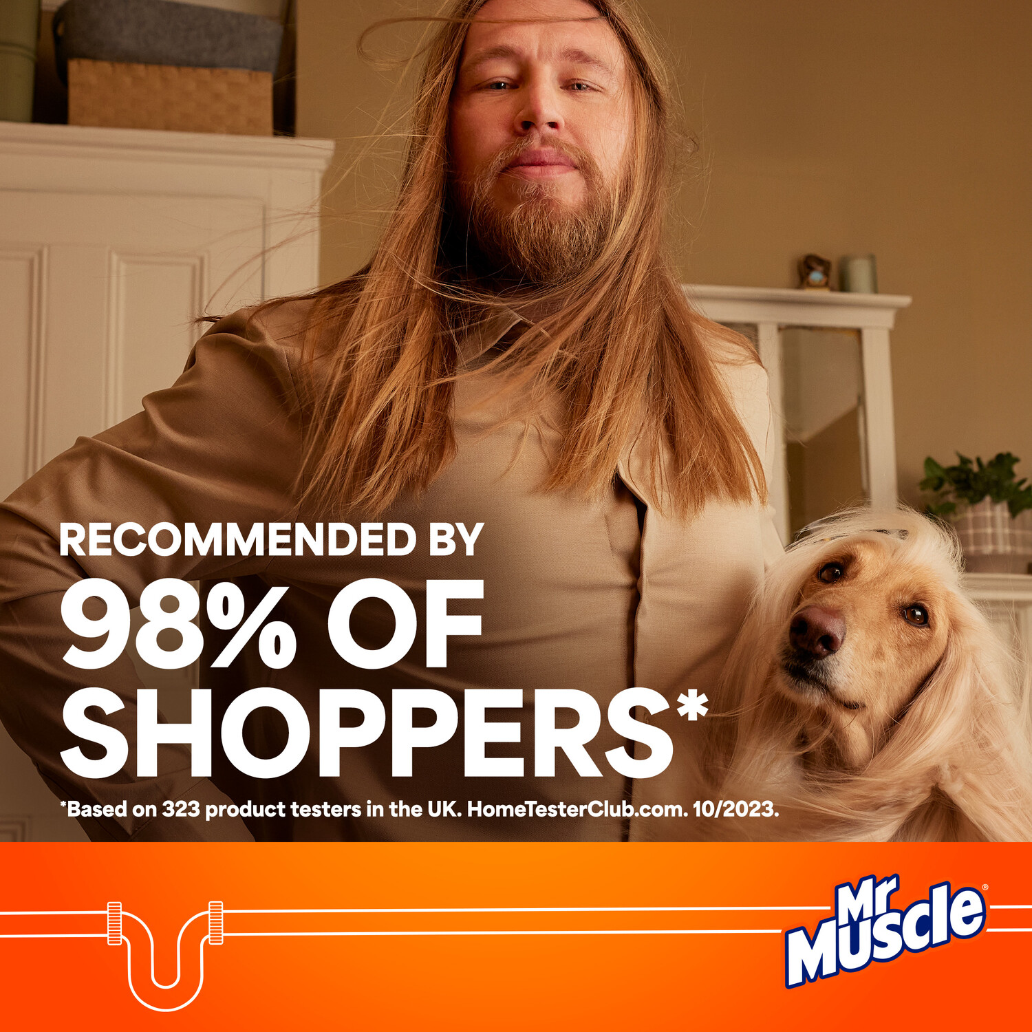 Mr Muscle Bathroom Gel Unblocker Image 8