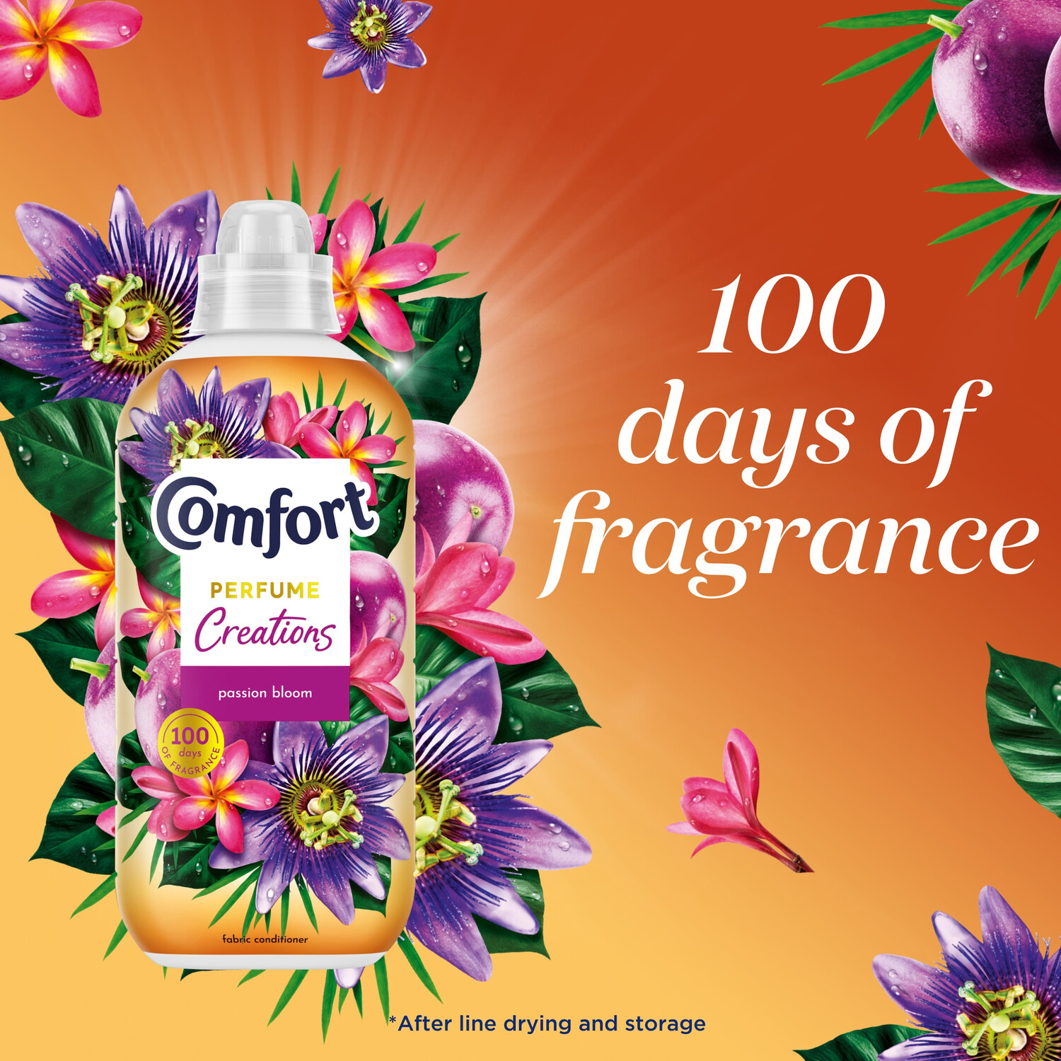 Comfort Creations Ultra Concentrated Fabric Conditioner Passion Bloom Image 4