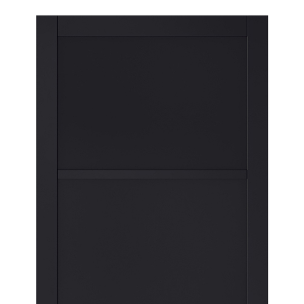 LPD Chelsea Black 4 Panel Solid Internal Door 1981 x 838mm Image 2