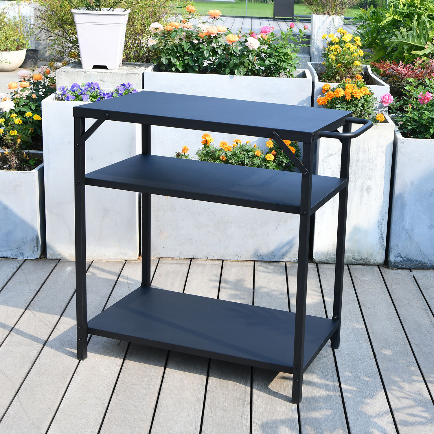 Columbus Outdoor Kitchen - Black Image 6