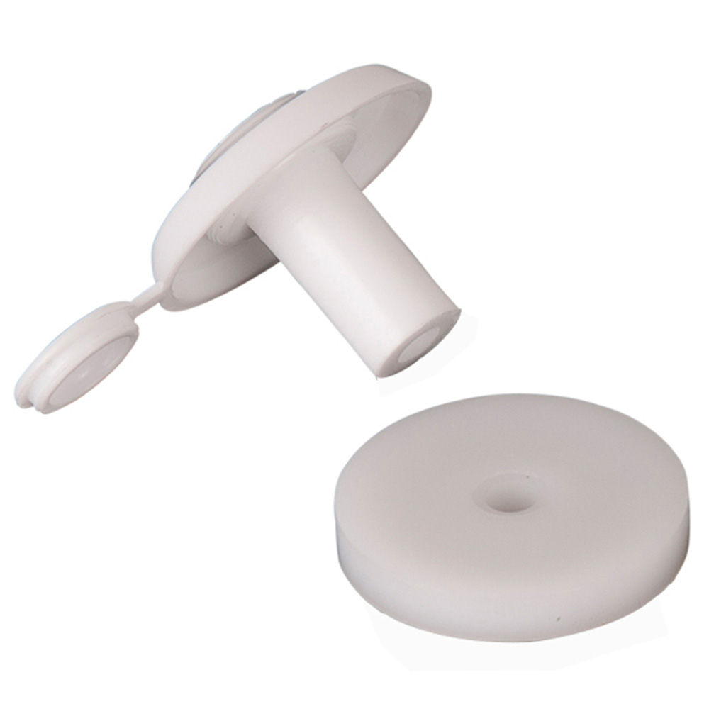 Corotherm 25mm White Super Fixing Buttons 10 Pack Image 2