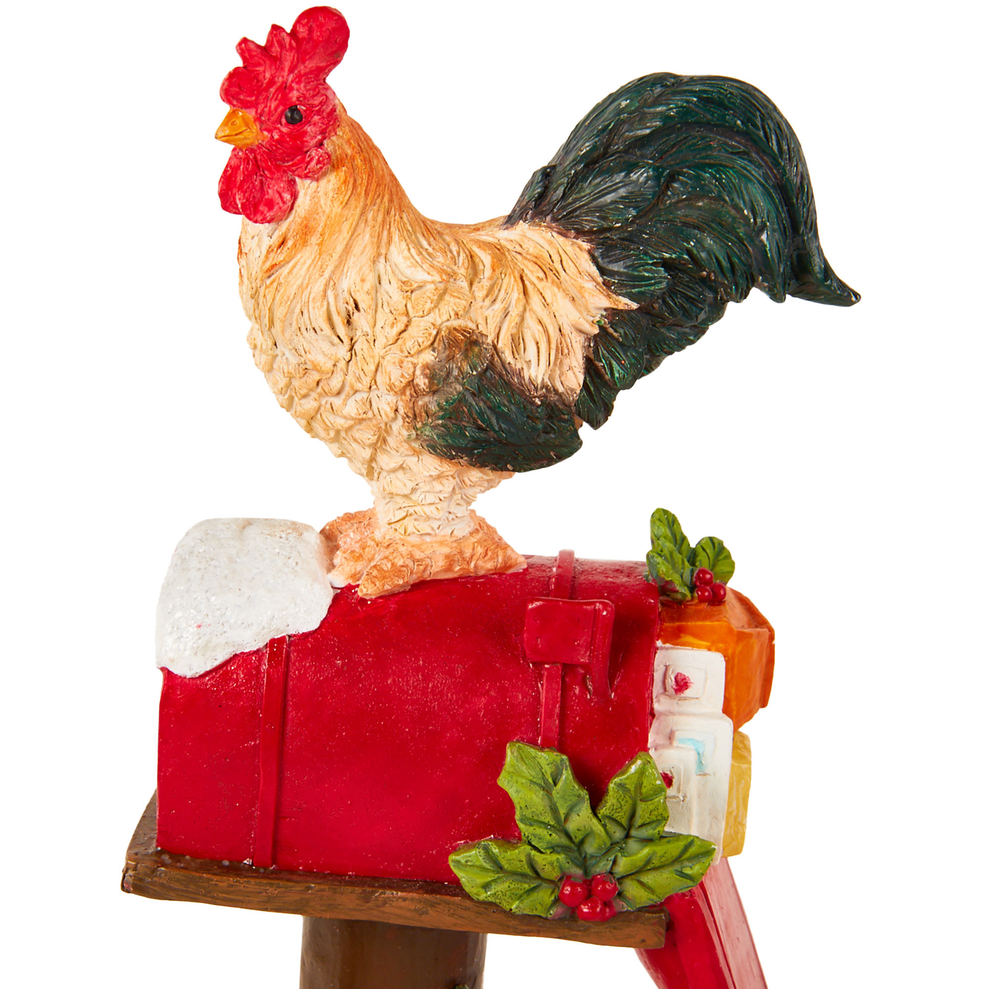 Dog and Chicken Letterbox Decoration | Homebase