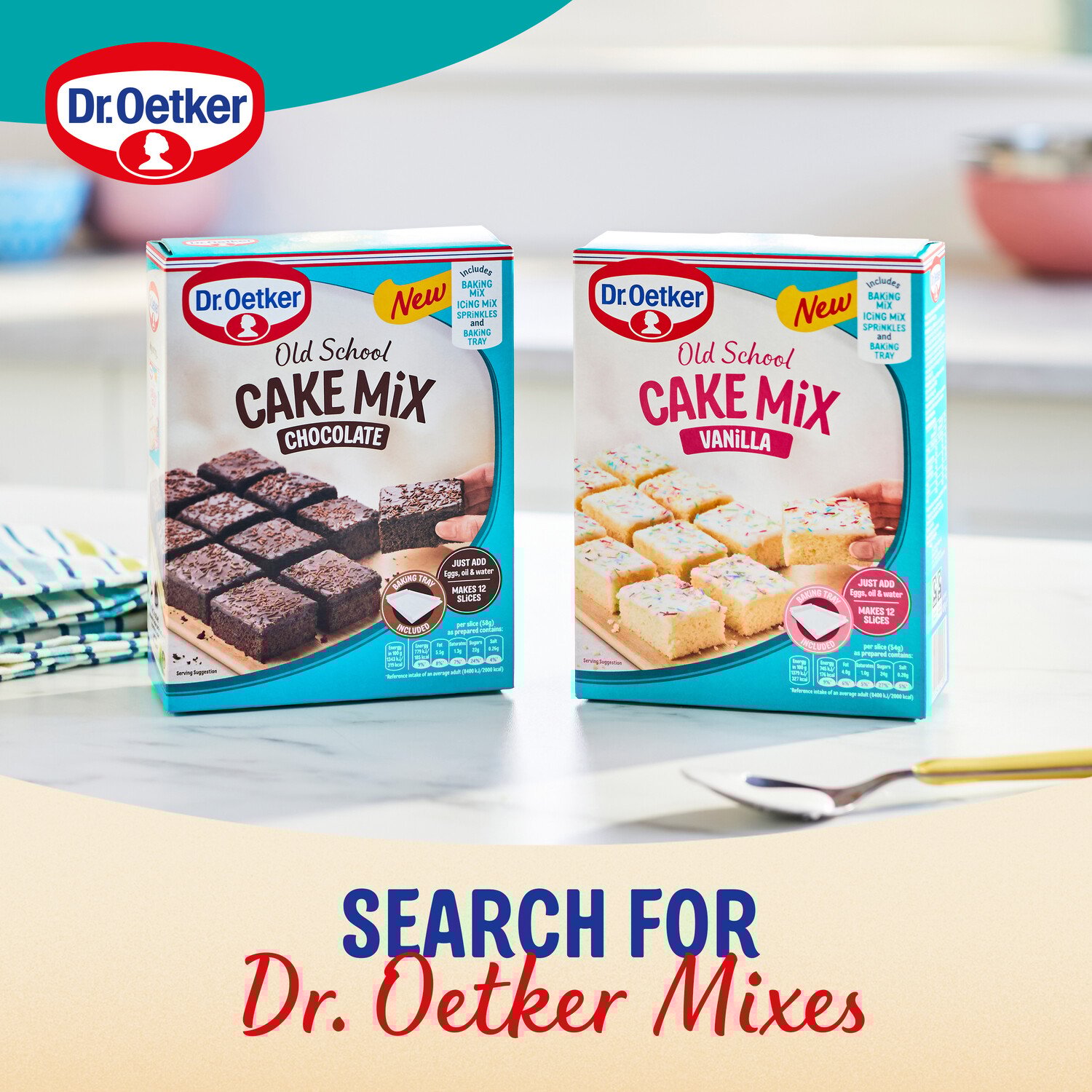 Dr. Oetker Vanilla Old School Cake Mix Image 5