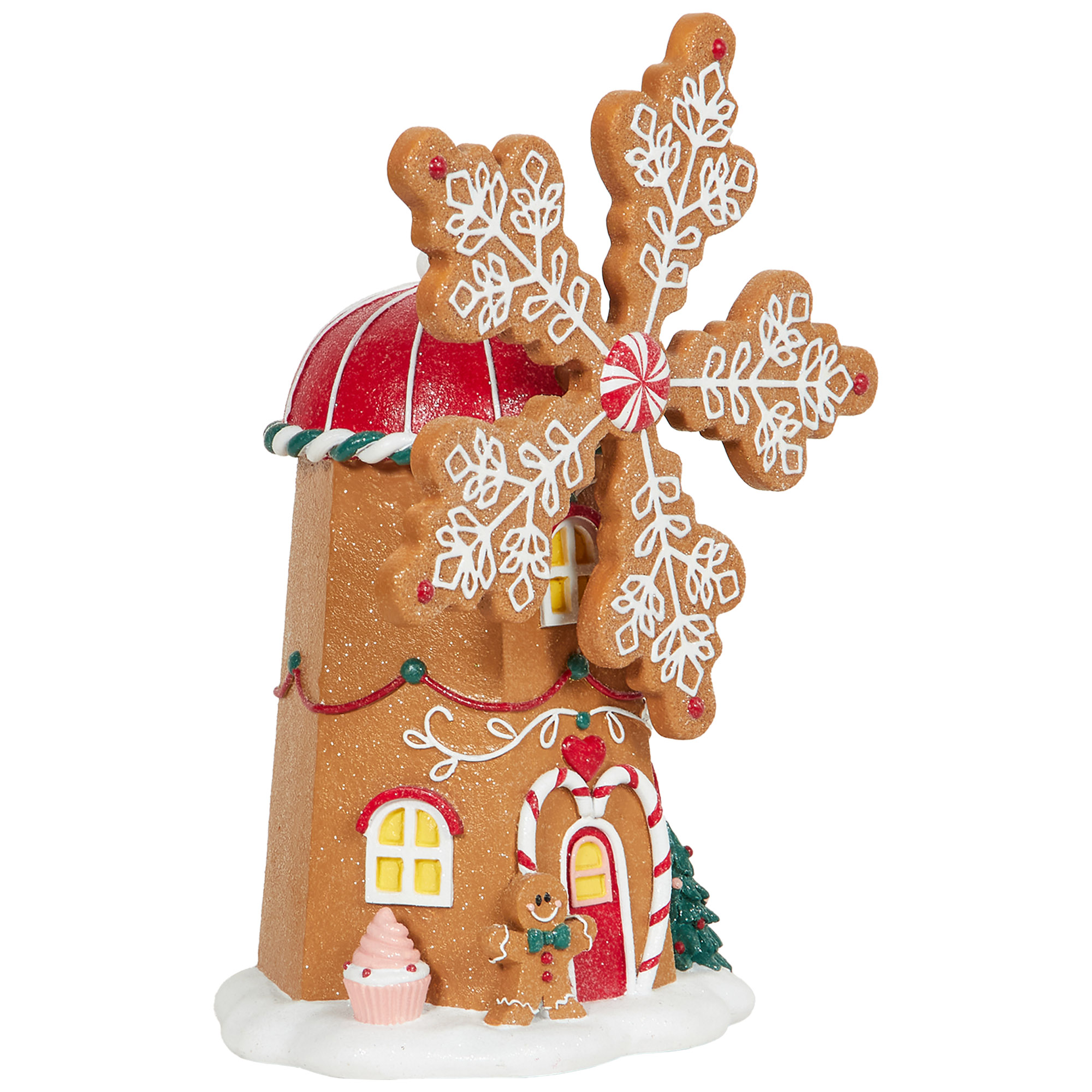 Gingerbread Windmill Decoration Image 3
