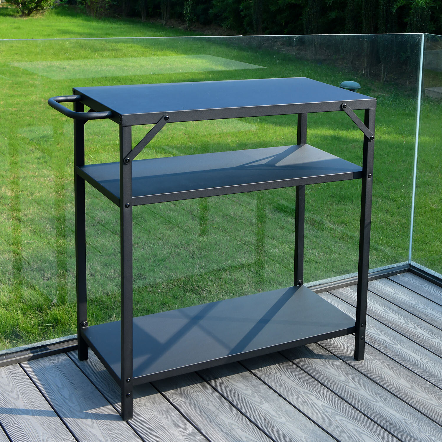 Columbus Outdoor Kitchen - Black Image 11
