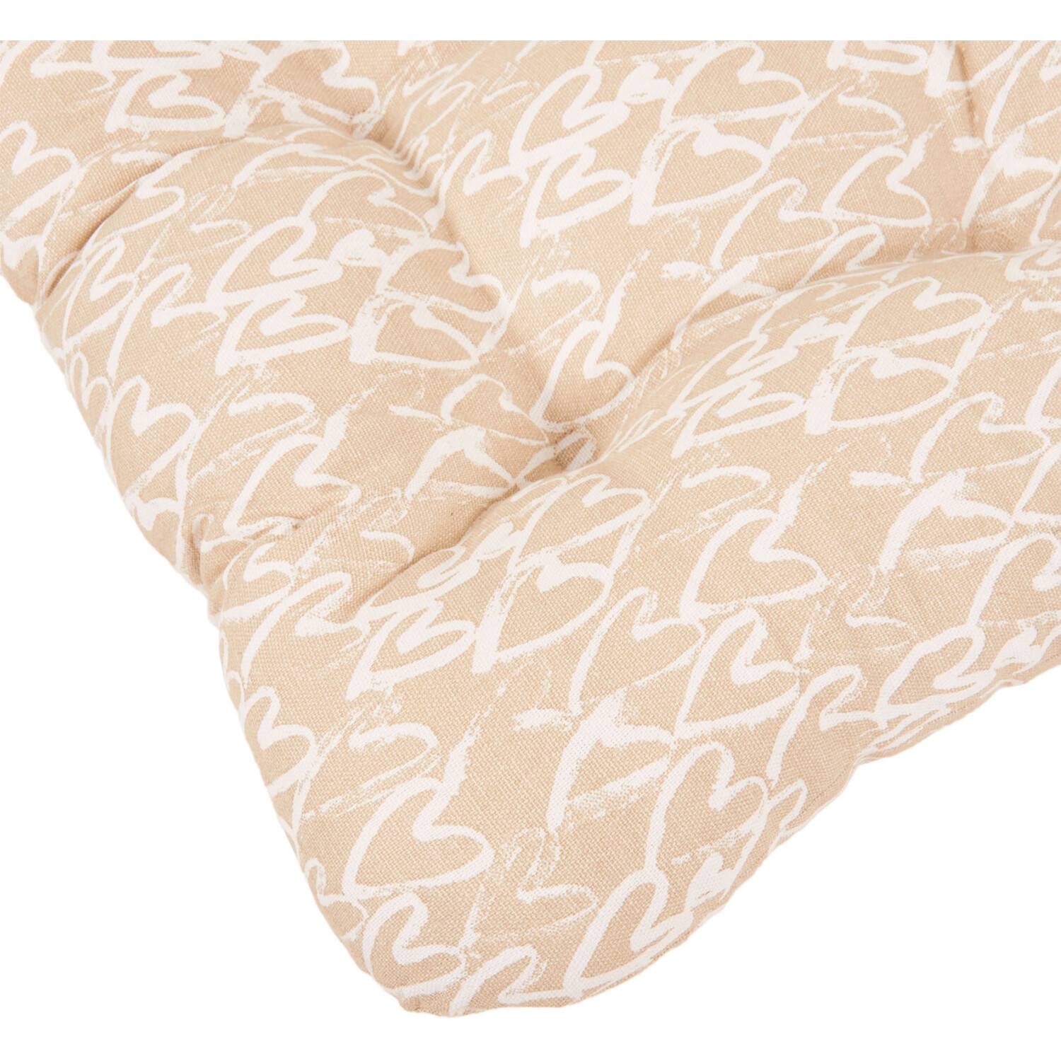 Gold Hearts Seat Pad Image 4