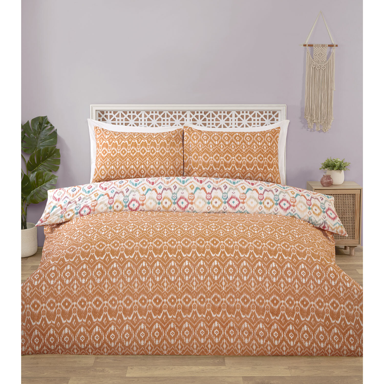 Asmara Ikat Duvet Set - Multicolour / King Image 2