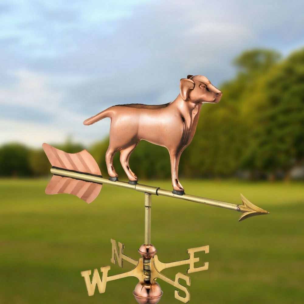 Espira Labrador Cottage Copper Weathervane Image 2