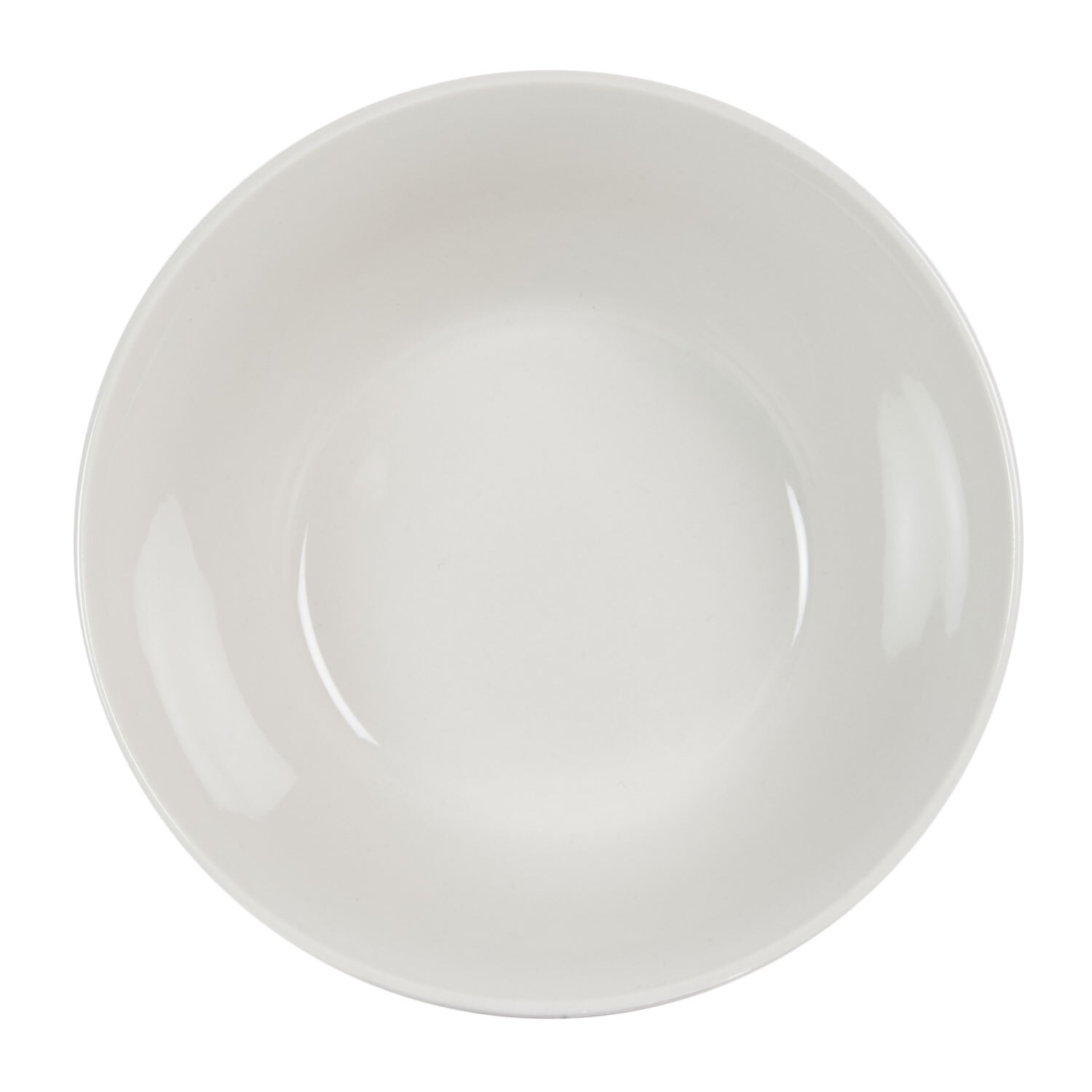 Gold Heart Conical Bowl - White Image 2