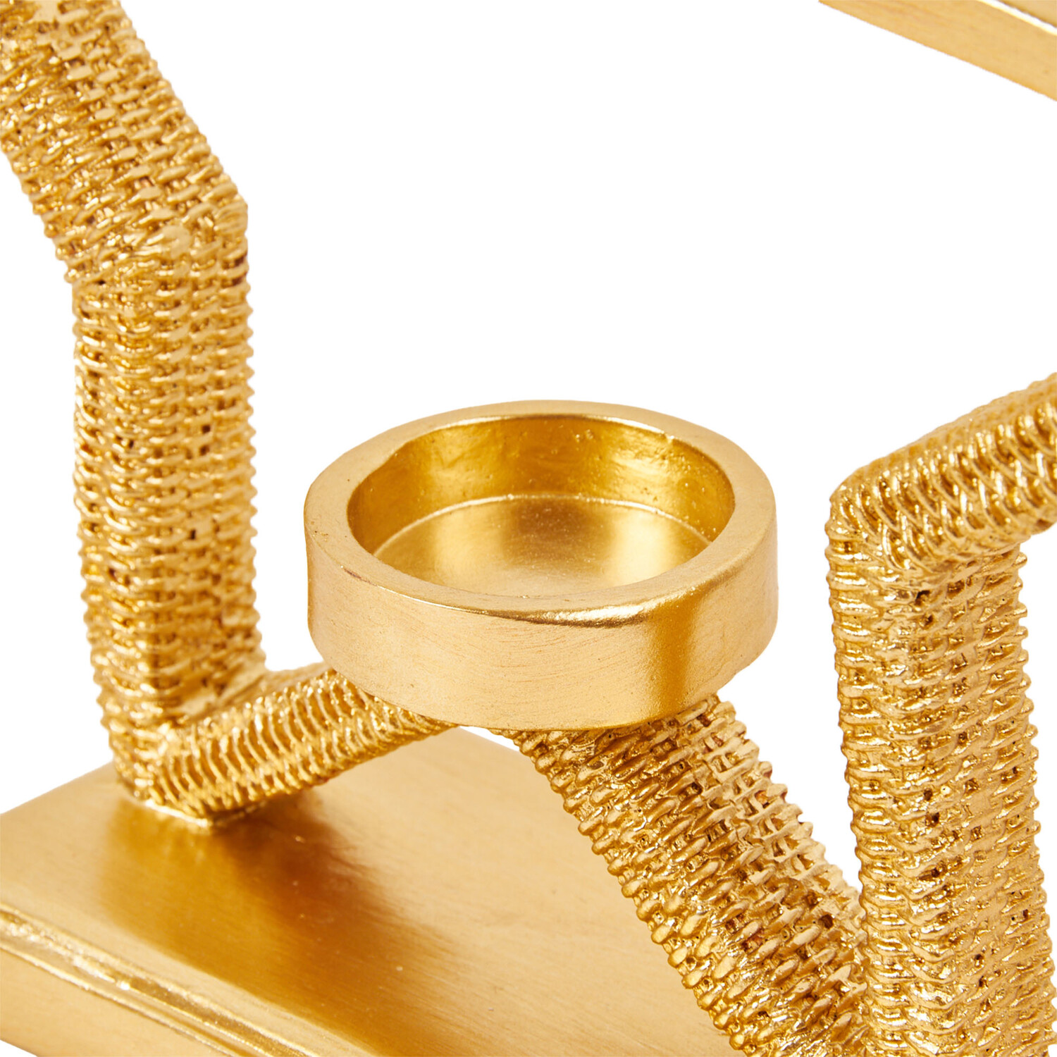 Star Tea Light Holder Gold - Gold Image 3