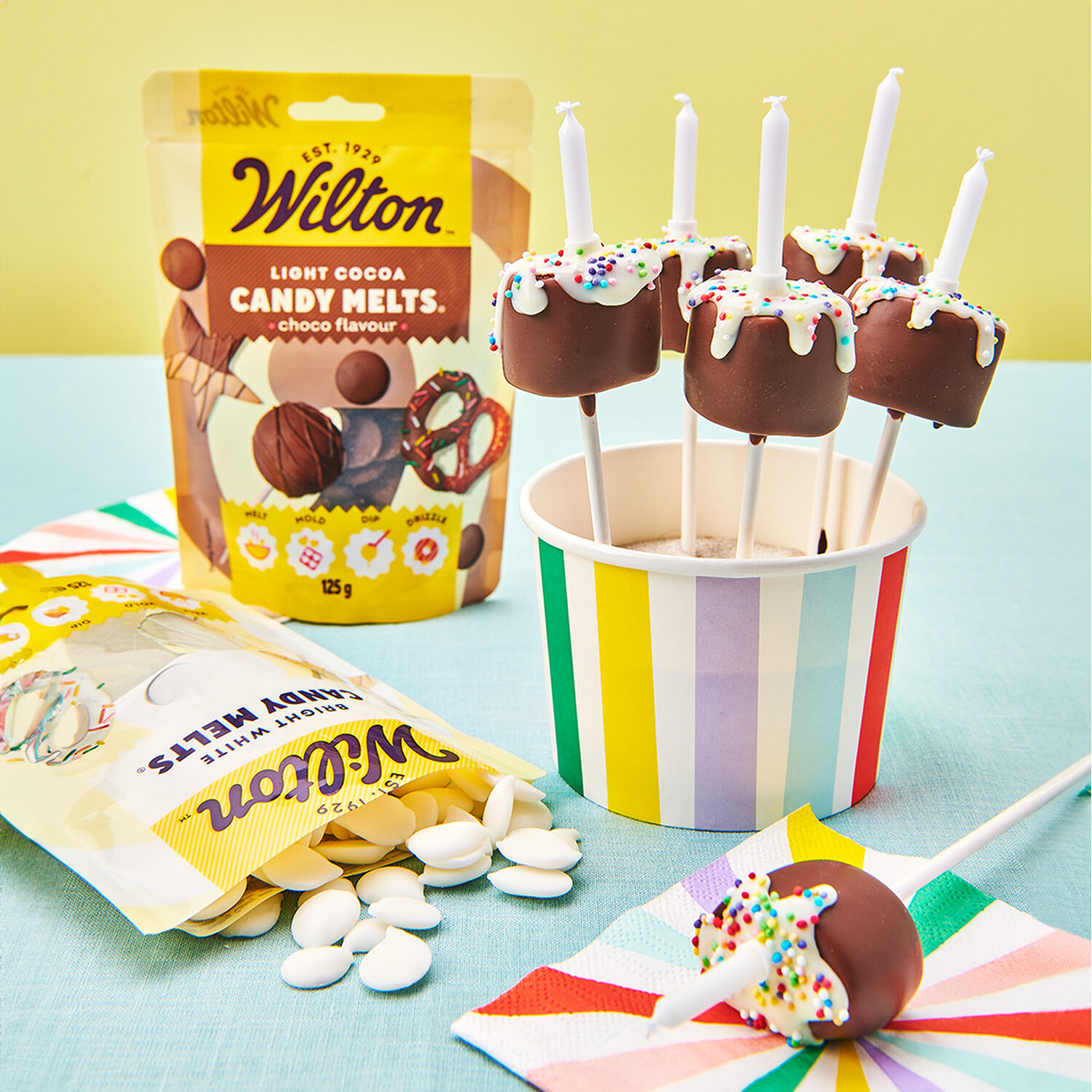 Wilton Candy MeltsLight Cocoa Image 4