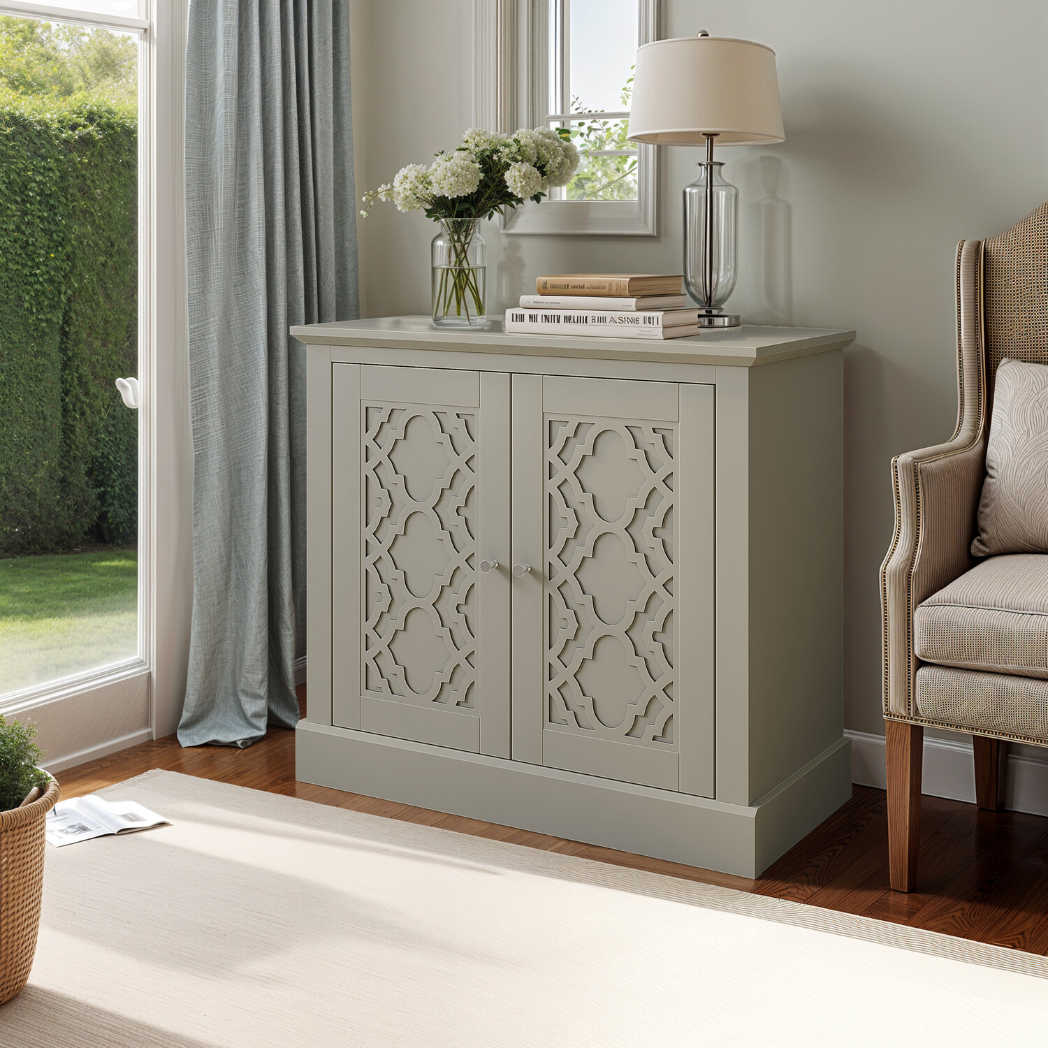 Alessia Sideboard - Light Grey / 2 Image 3