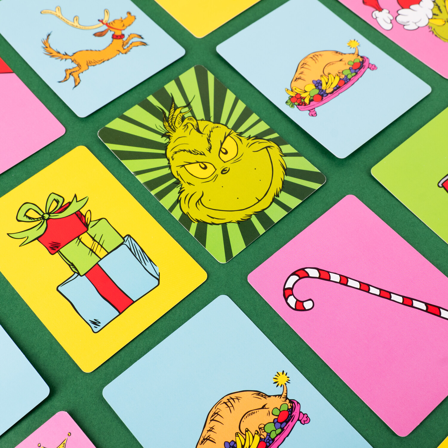 Dont Get Grinched Card Game Green Image 3