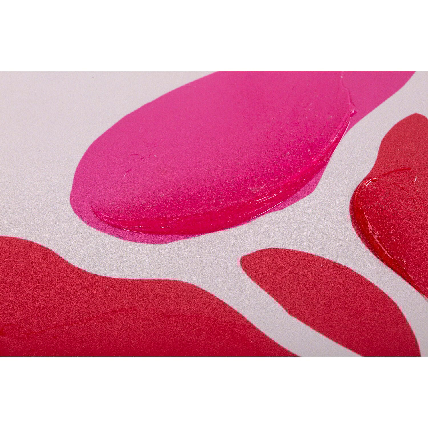 Set of 4 Bright Florals Canvases - Pink Image 2