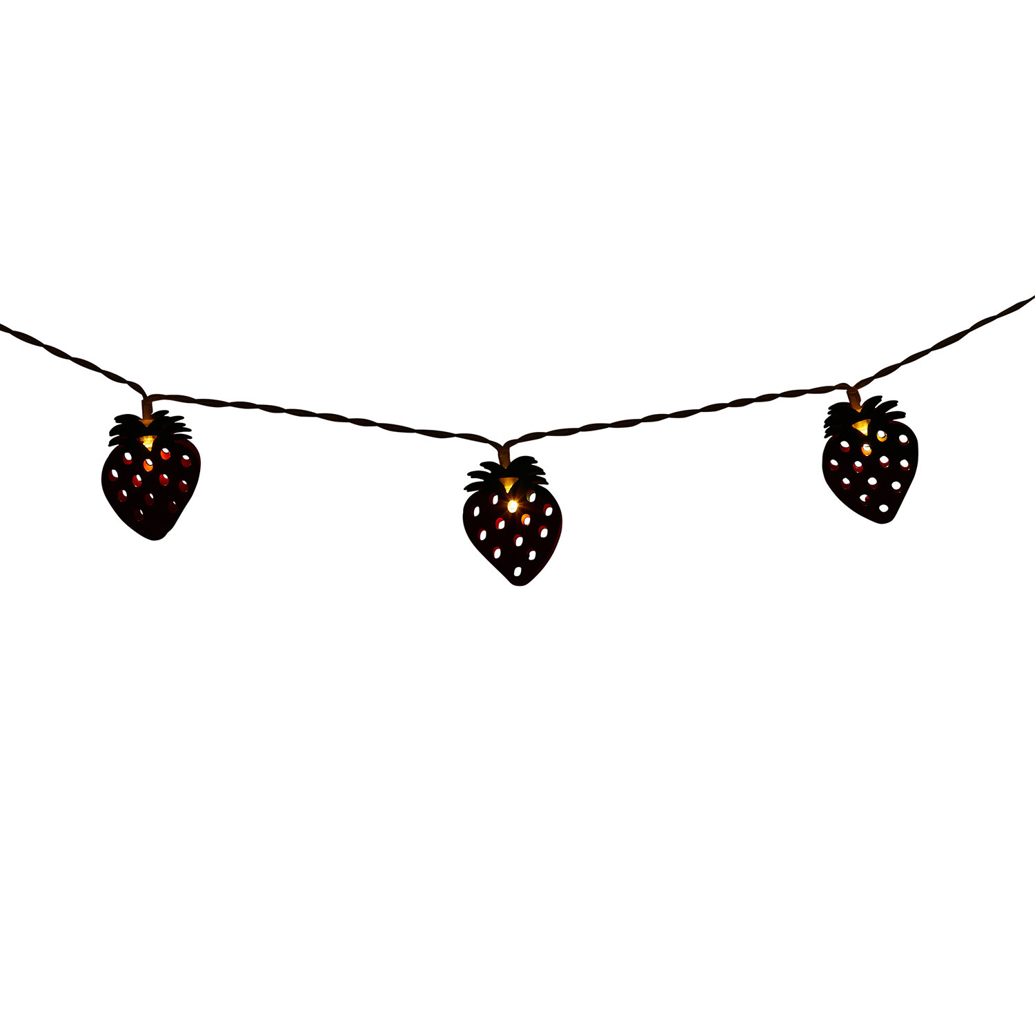 20 LED Strawberry String Light - Red Image 3