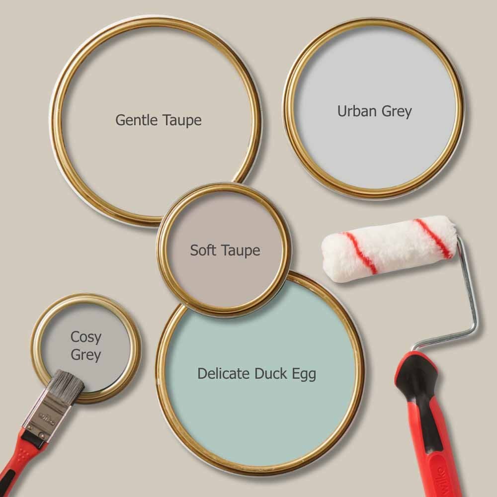 Wilko Tough & Washable Gentle Taupe Matt Emulsion Paint 2.5L Image 6