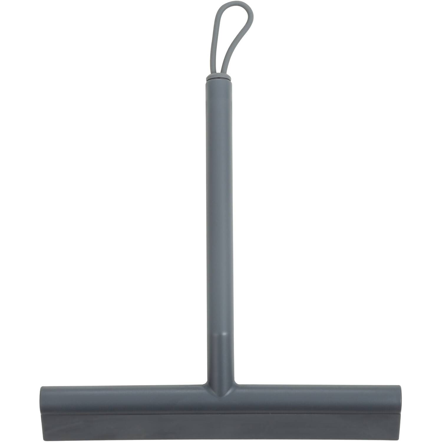 Bathroom Squeegee with Hook - Grey Image 1