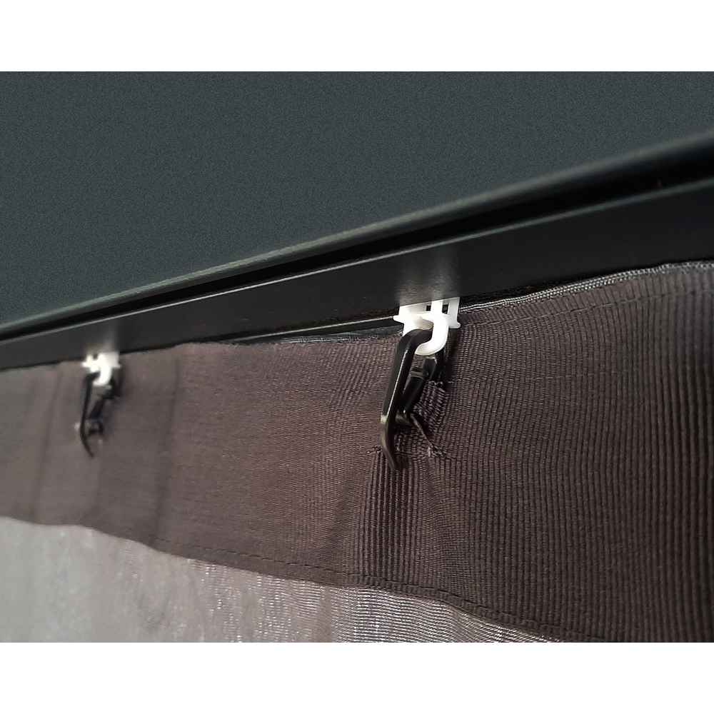 Palram Canopia Dallas 4.2 x 4.2m Gazebo Curtain 4 Pack Image 3