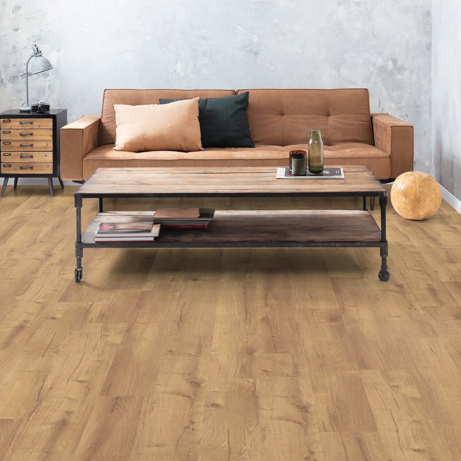 Egger 6mm Laminate Flooring Sample Natural Dunino Oak Image 2