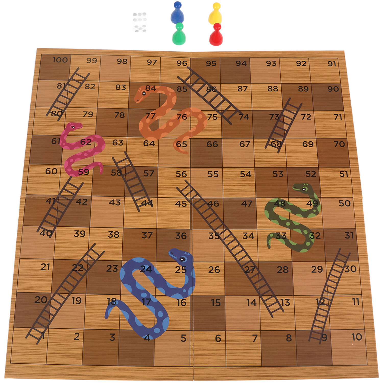 Snakes and Ladders or Bingo Board Game Image 5