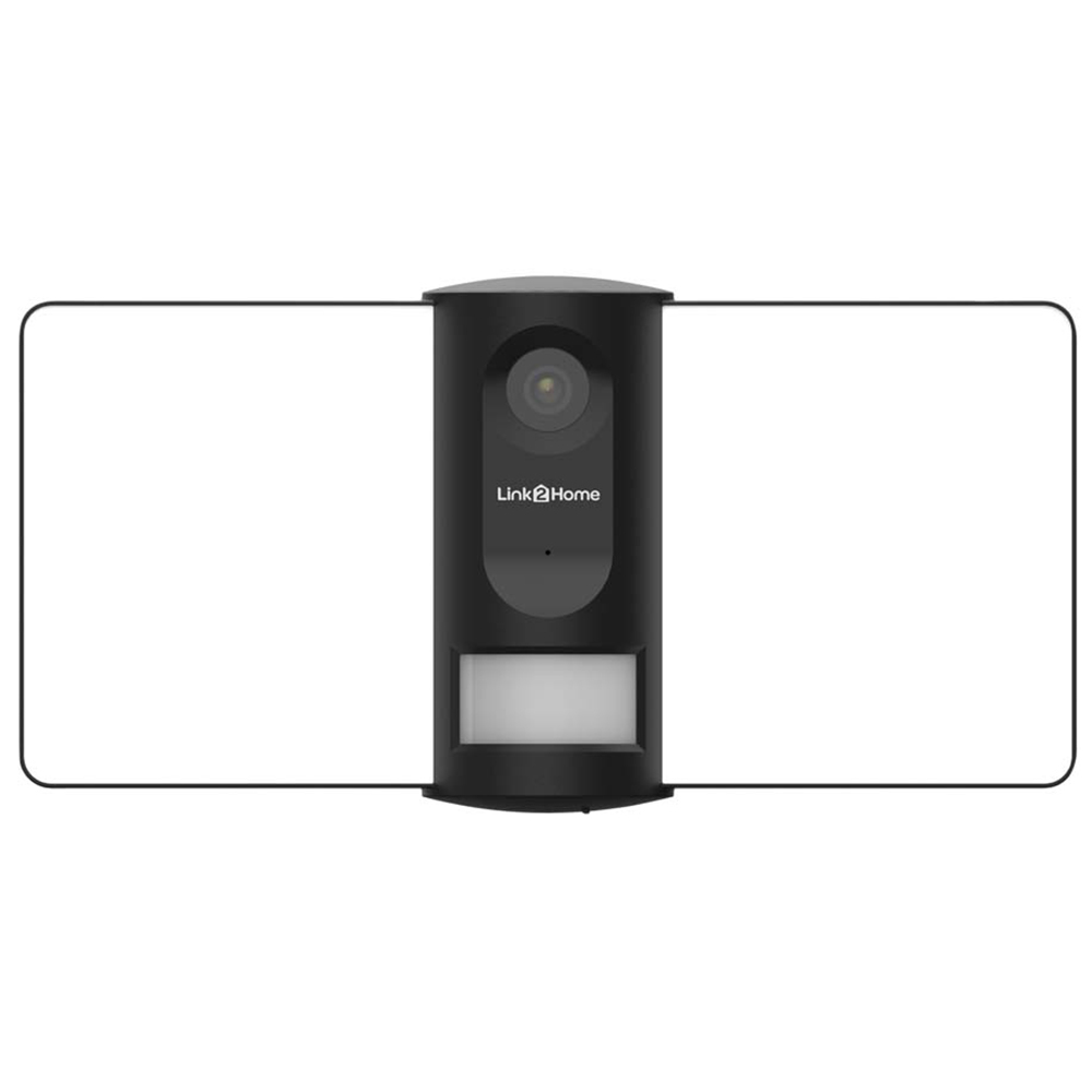 Link2Home Black Outdoor Smart Floodlight Camera Image 4