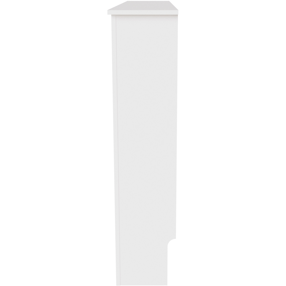 GFW Cleo White Medium Radiator Cover 830 x 1110mm Image 4