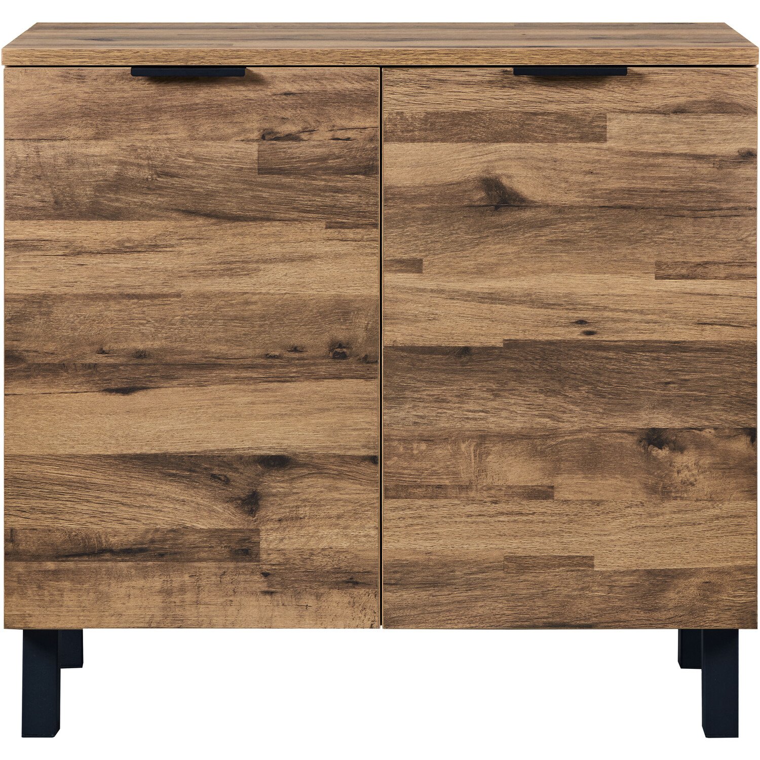 Hampshire 2 Door Oak Compact Sideboard Image 2