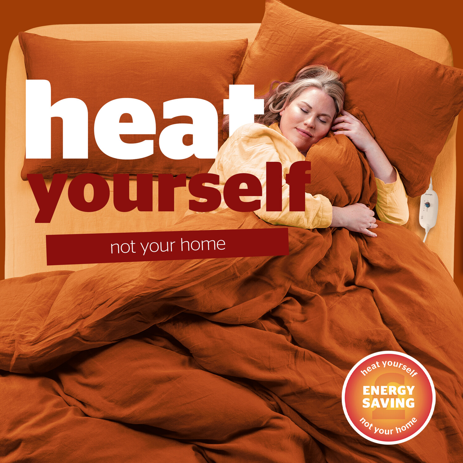 Silentnight Winter Warmer Electric Blanket White Superking Image 2