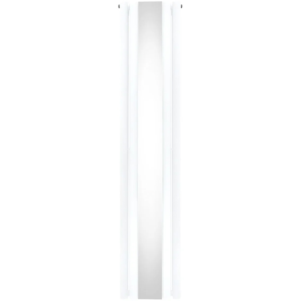 Monster Shop 3340 BTU White Oval Mirror Radiator 1800 x 380mm Image 1