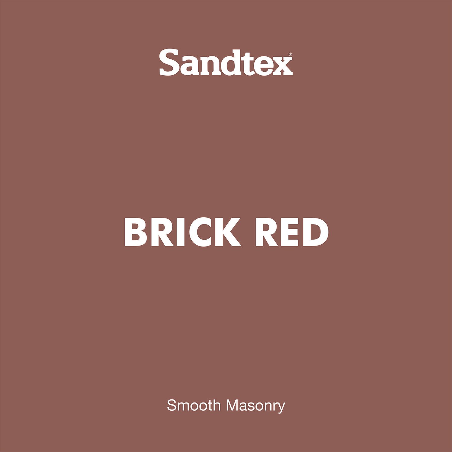 Sandtex Microseal Smooth Masonry Paint Brick Red 2.5l Image 9